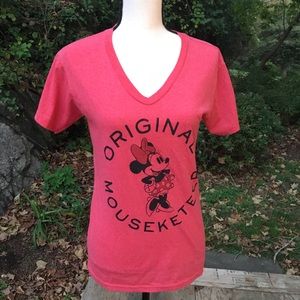 Disney Minnie Mouse Tee Shirt Short Sleeve -Medium